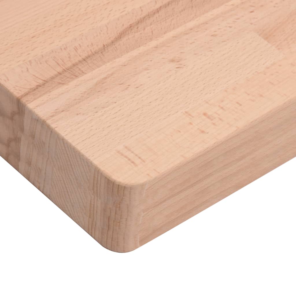 Dessus de bureau 100x50x4 cm bois massif de hêtre Pièces et accessoires pour bureaux vidaXL   