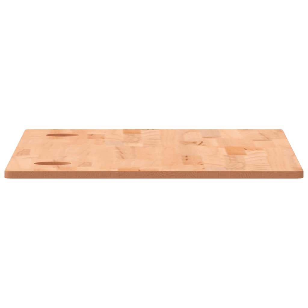 Dessus de bureau 100x60x1,5 cm bois massif de hêtre Pièces et accessoires pour bureaux vidaXL   