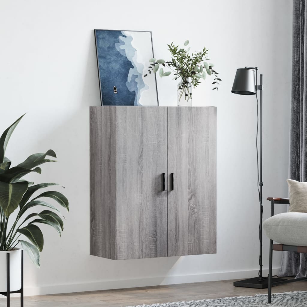 Armoire murale sonoma gris 69,5x34x90 cm Buffets & bahuts vidaXL   