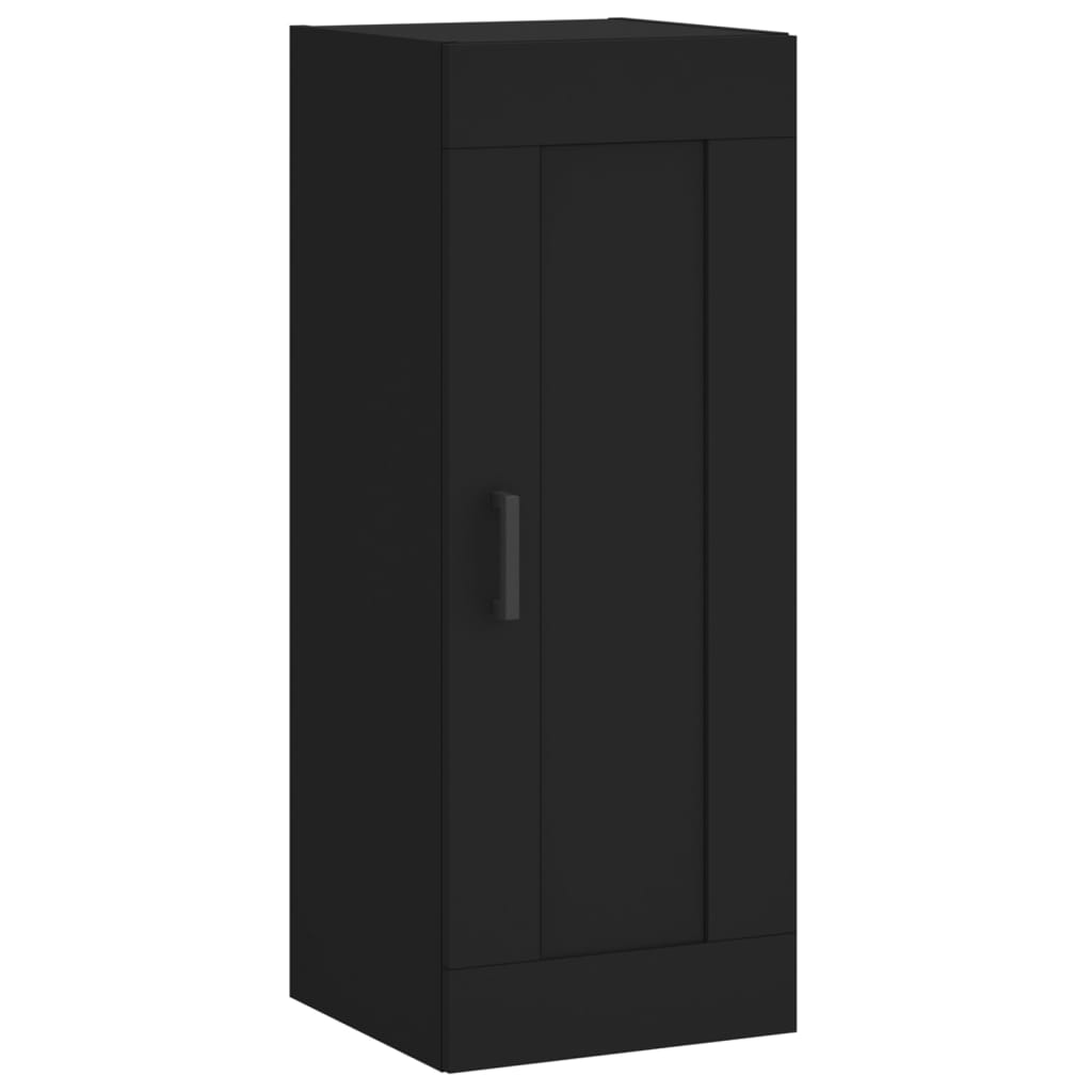 Armoire murale noir 34,5x34x90 cm bois d'ingénierie Buffets & bahuts vidaXL   