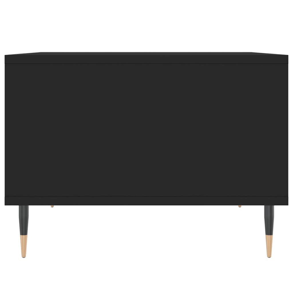 Table basse Noir 60x50x36,5 cm Bois d'ingénierie Tables basses vidaXL   