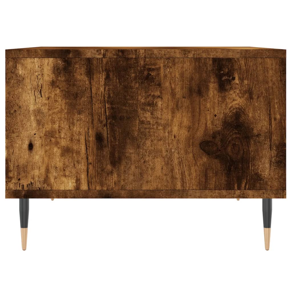 Table basse Chêne fumé 60x50x36,5 cm Bois d'ingénierie Tables basses vidaXL   