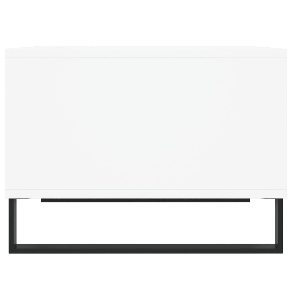 Table basse Blanc 60x50x36,5 cm Bois d'ingénierie Tables basses vidaXL   