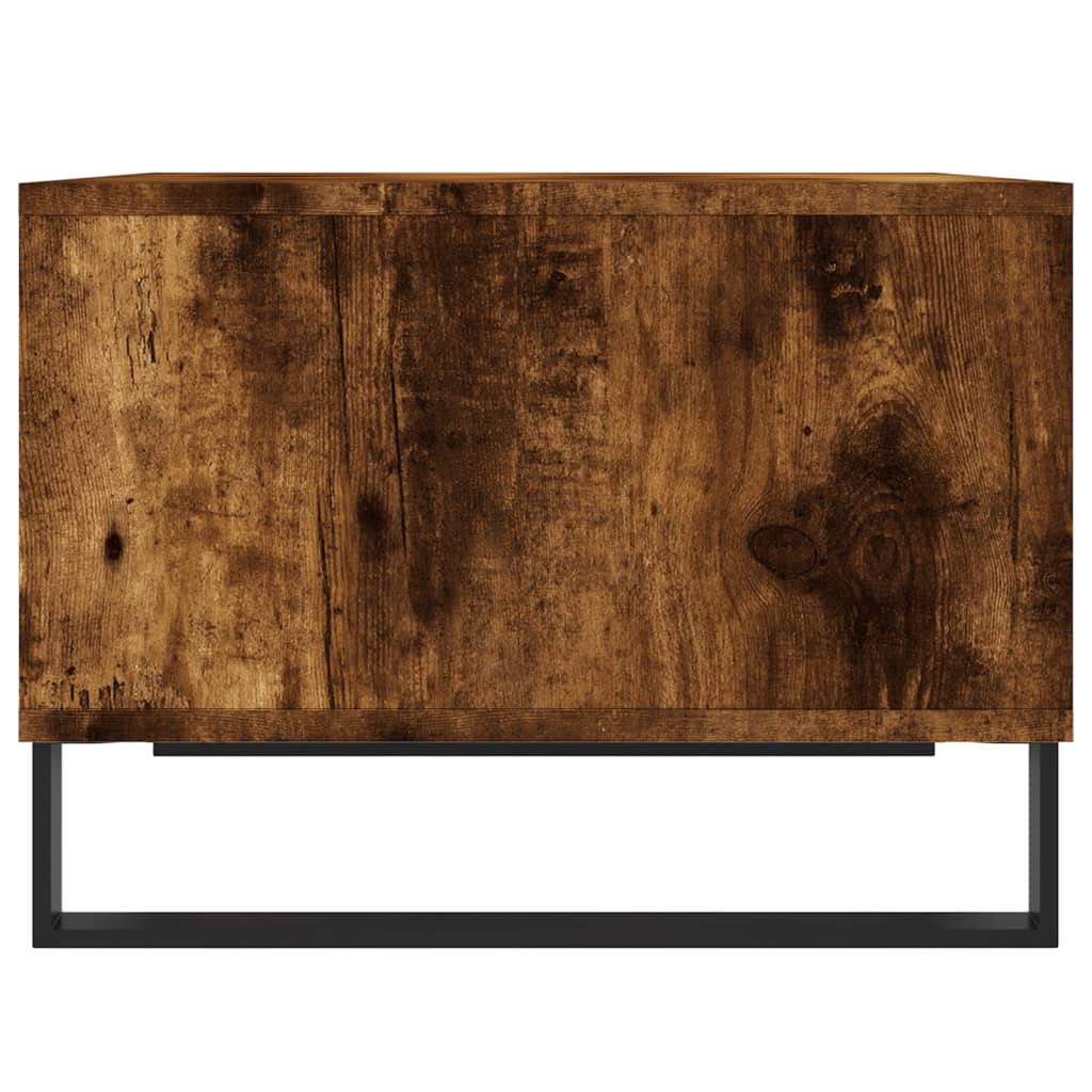 Table basse Chêne fumé 60x50x36,5 cm Bois d'ingénierie Tables basses vidaXL   