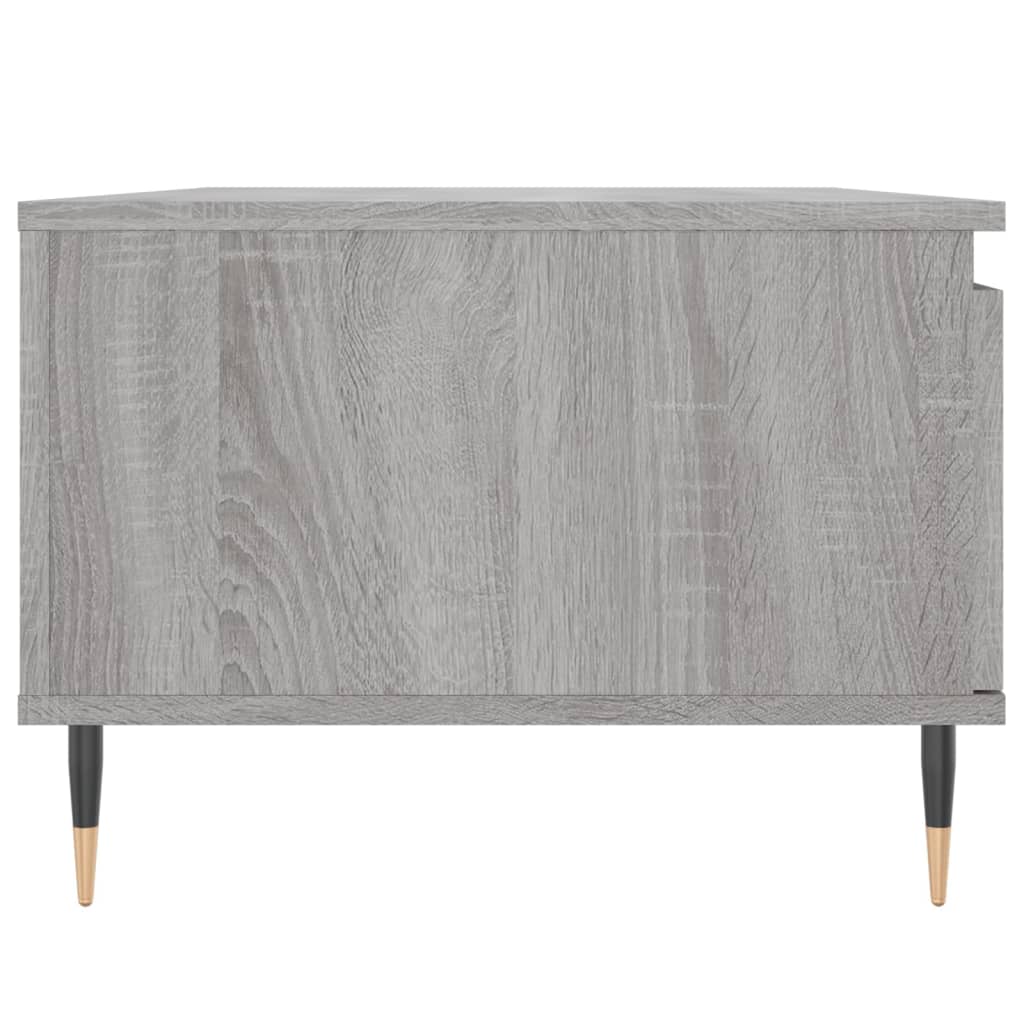 Table basse Sonoma gris 90x50x36,5 cm Bois d'ingénierie Tables basses vidaXL   