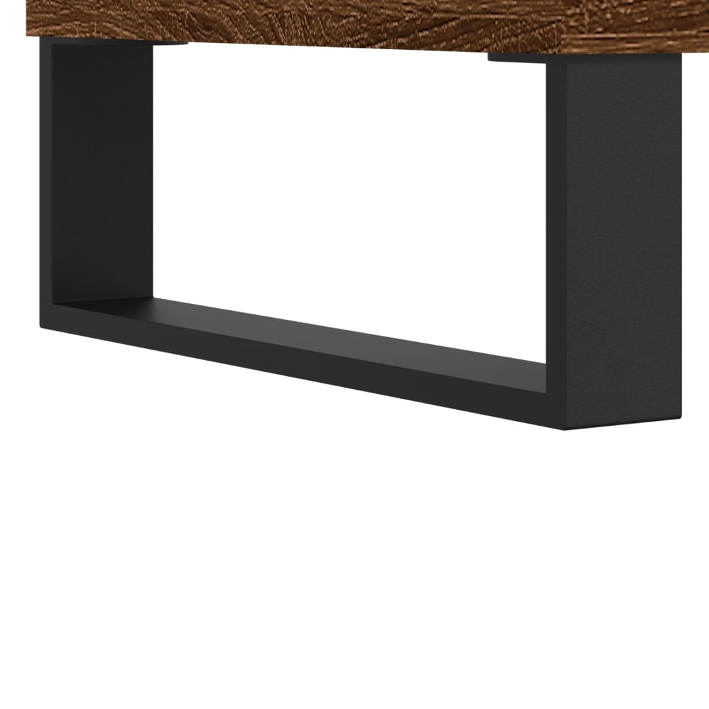 Table basse Chêne marron 90x50x36,5 cm Bois d'ingénierie Tables basses vidaXL   