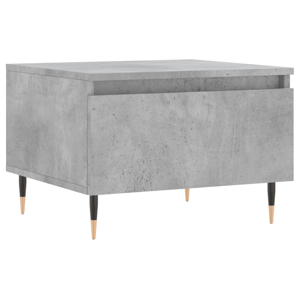 Tables basses 2 pcs gris béton 50x46x35 cm bois d'ingénierie Tables basses vidaXL   