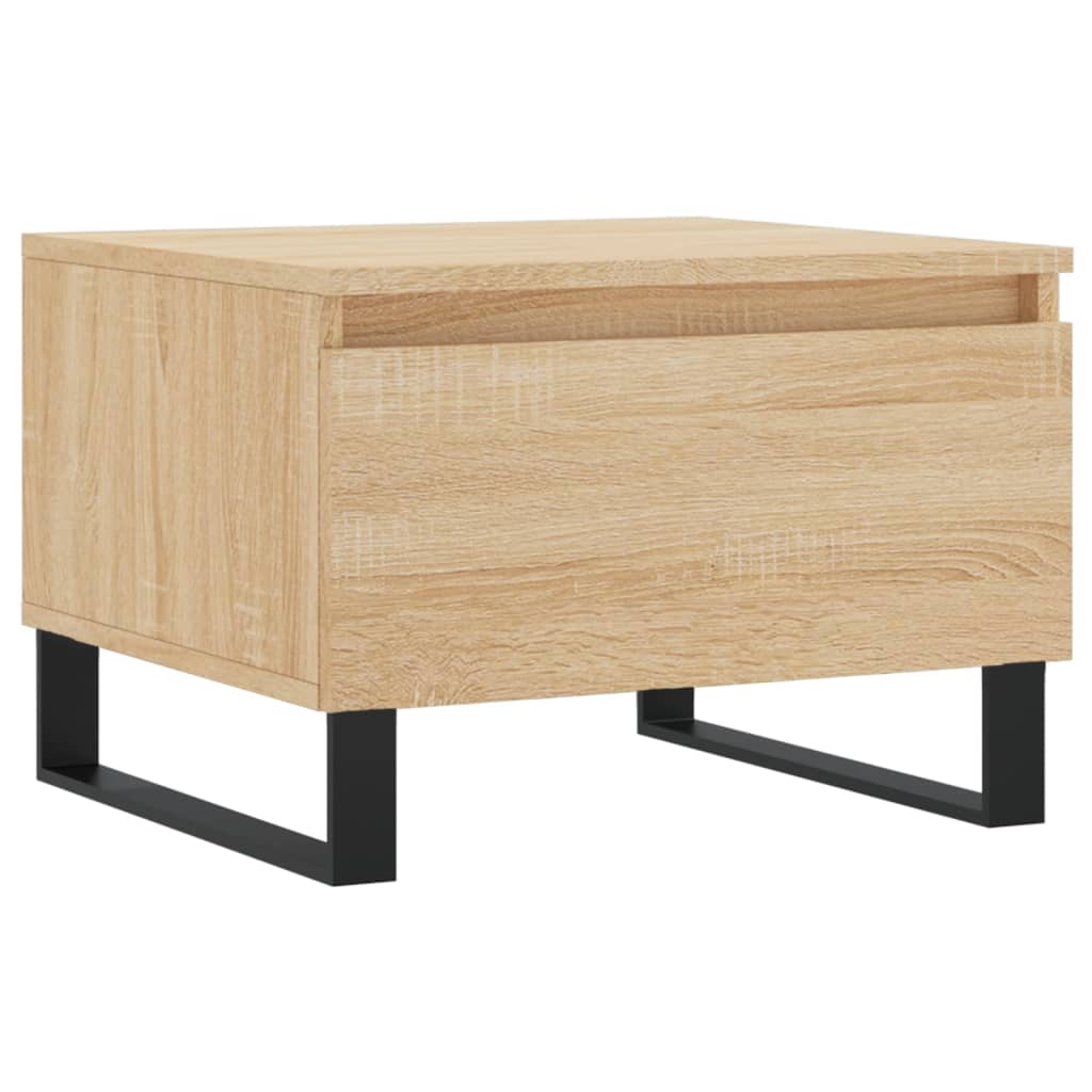 Tables basses 2 pcs chêne sonoma 50x46x35 cm bois d'ingénierie Tables basses vidaXL   