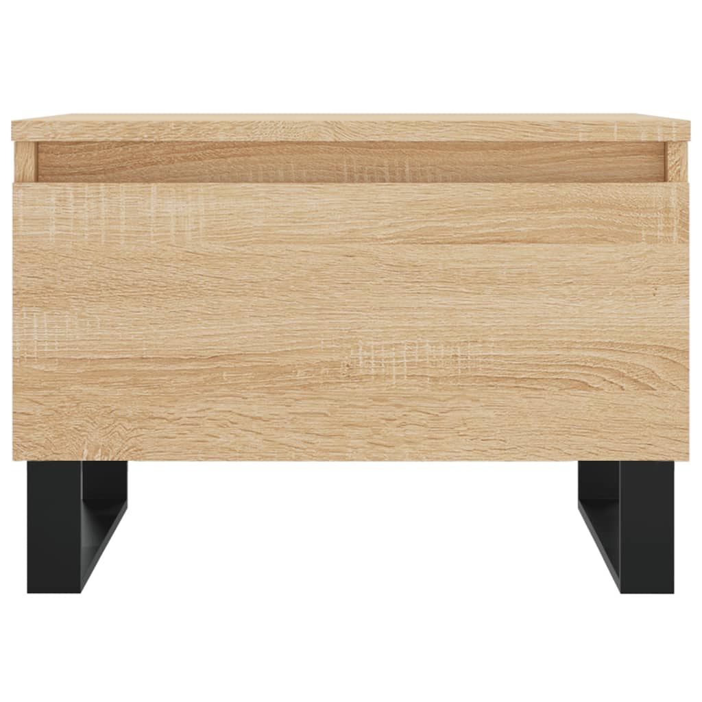 Tables basses 2 pcs chêne sonoma 50x46x35 cm bois d'ingénierie Tables basses vidaXL   