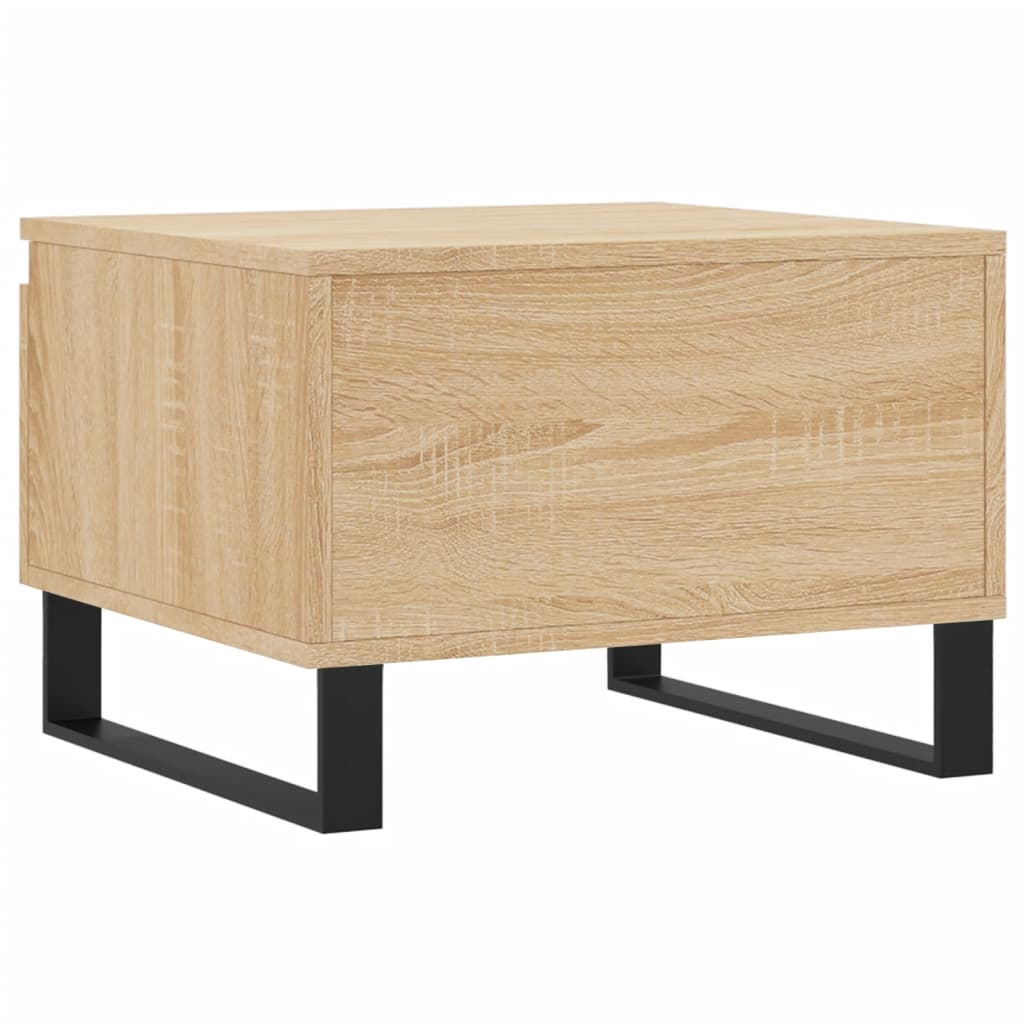 Tables basses 2 pcs chêne sonoma 50x46x35 cm bois d'ingénierie Tables basses vidaXL   