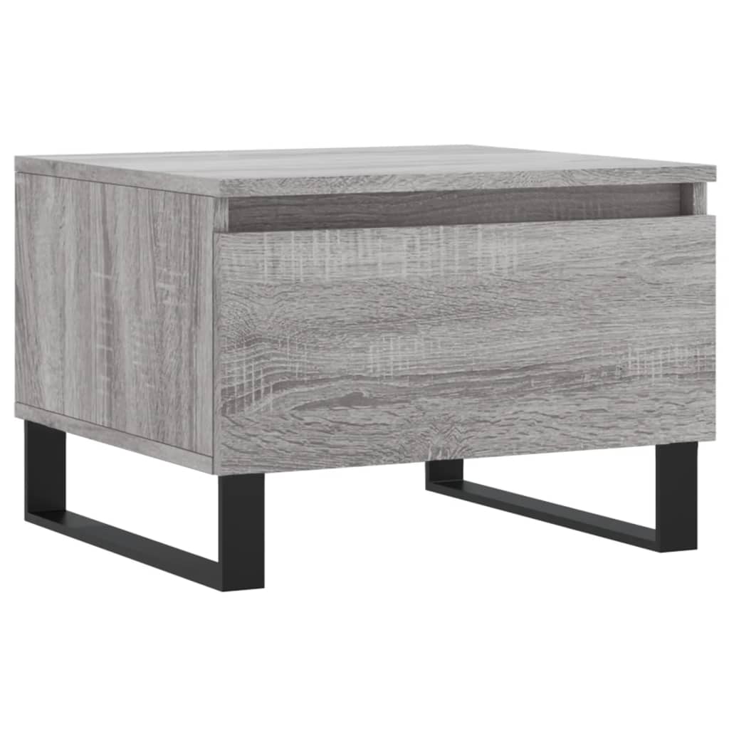 Tables basses 2 pcs sonoma gris 50x46x35 cm bois d'ingénierie Tables basses vidaXL   