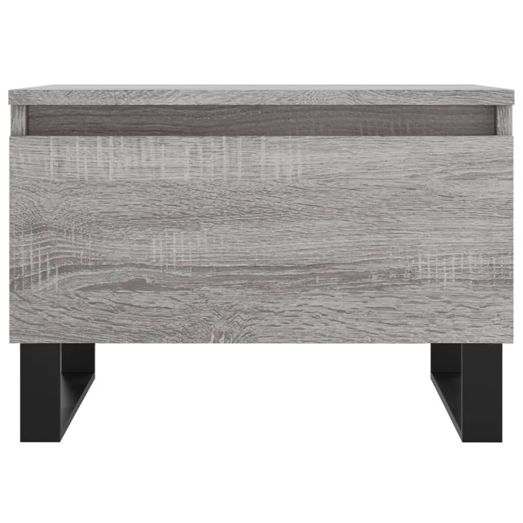 Tables basses 2 pcs sonoma gris 50x46x35 cm bois d'ingénierie Tables basses vidaXL   