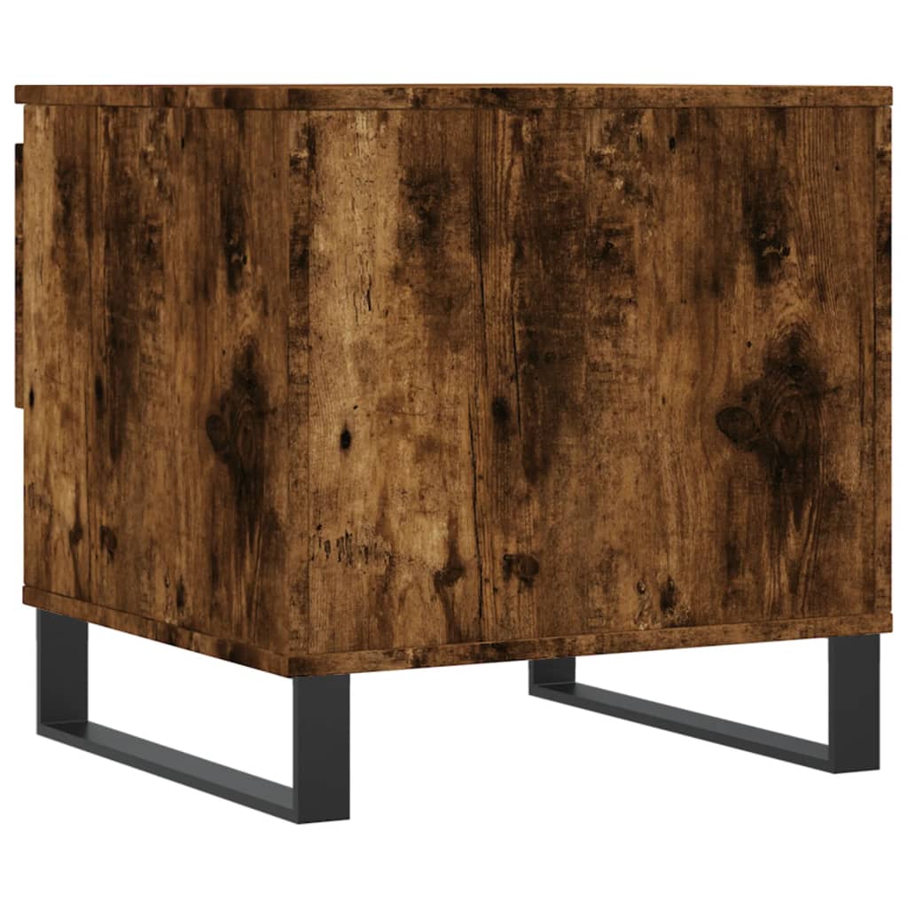 Table basse chêne fumé 50x46x50 cm bois d'ingénierie Tables basses vidaXL   