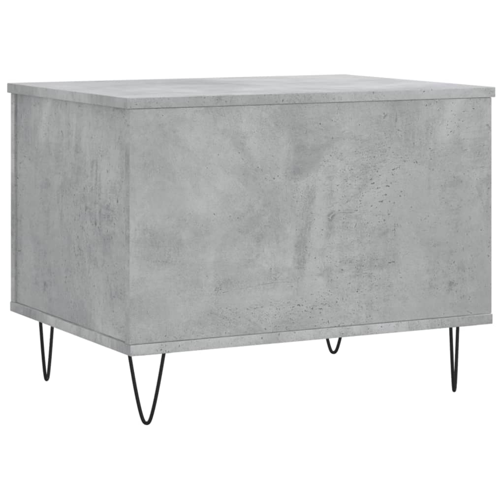 Table basse Gris béton 60x44,5x45 cm Bois d'ingénierie Tables basses vidaXL   