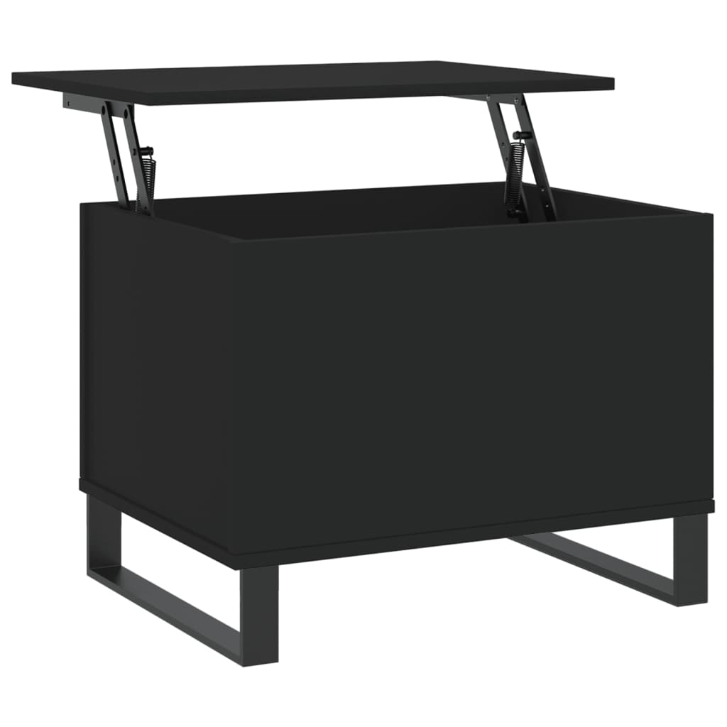 Table basse Noir 60x44,5x45 cm Bois d'ingénierie Tables basses vidaXL   