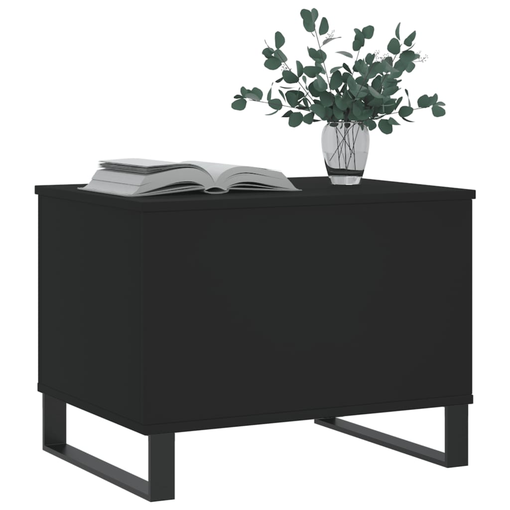 Table basse Noir 60x44,5x45 cm Bois d'ingénierie Tables basses vidaXL   