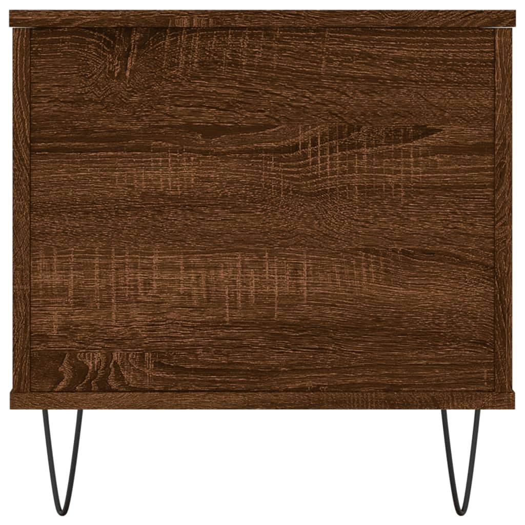 Table basse Chêne marron 90x44,5x45 cm Bois d'ingénierie Tables basses vidaXL   