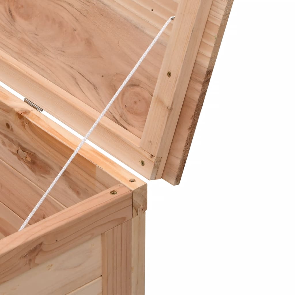 Boîte de rangement de jardin 50x49x56,5 cm bois massif de sapin Coffres de jardin vidaXL   