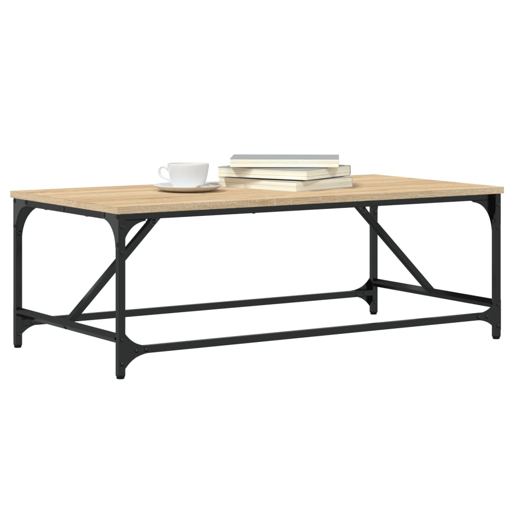 Table basse Chêne sonoma 100x50x35 cm Bois d'ingénierie Tables basses vidaXL   