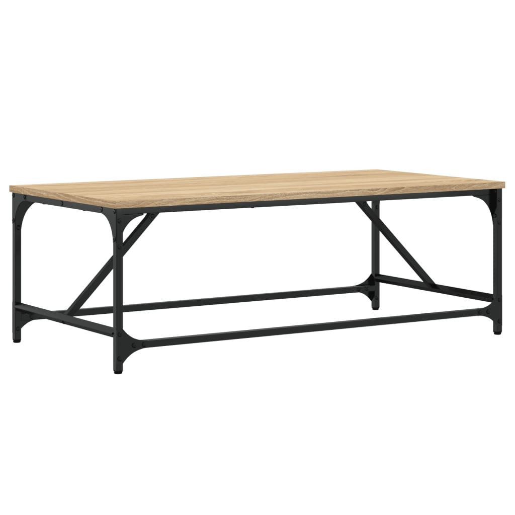 Table basse Chêne sonoma 100x50x35 cm Bois d'ingénierie Tables basses vidaXL   