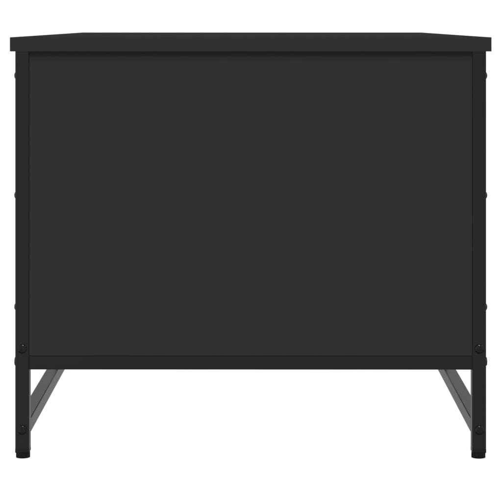 Table basse noir 85,5x51x45 cm bois d'ingénierie Tables basses vidaXL   