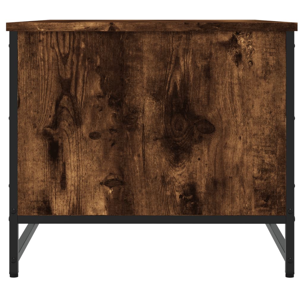 Table basse chêne fumé 85,5x51x45 cm bois d'ingénierie Tables basses vidaXL   