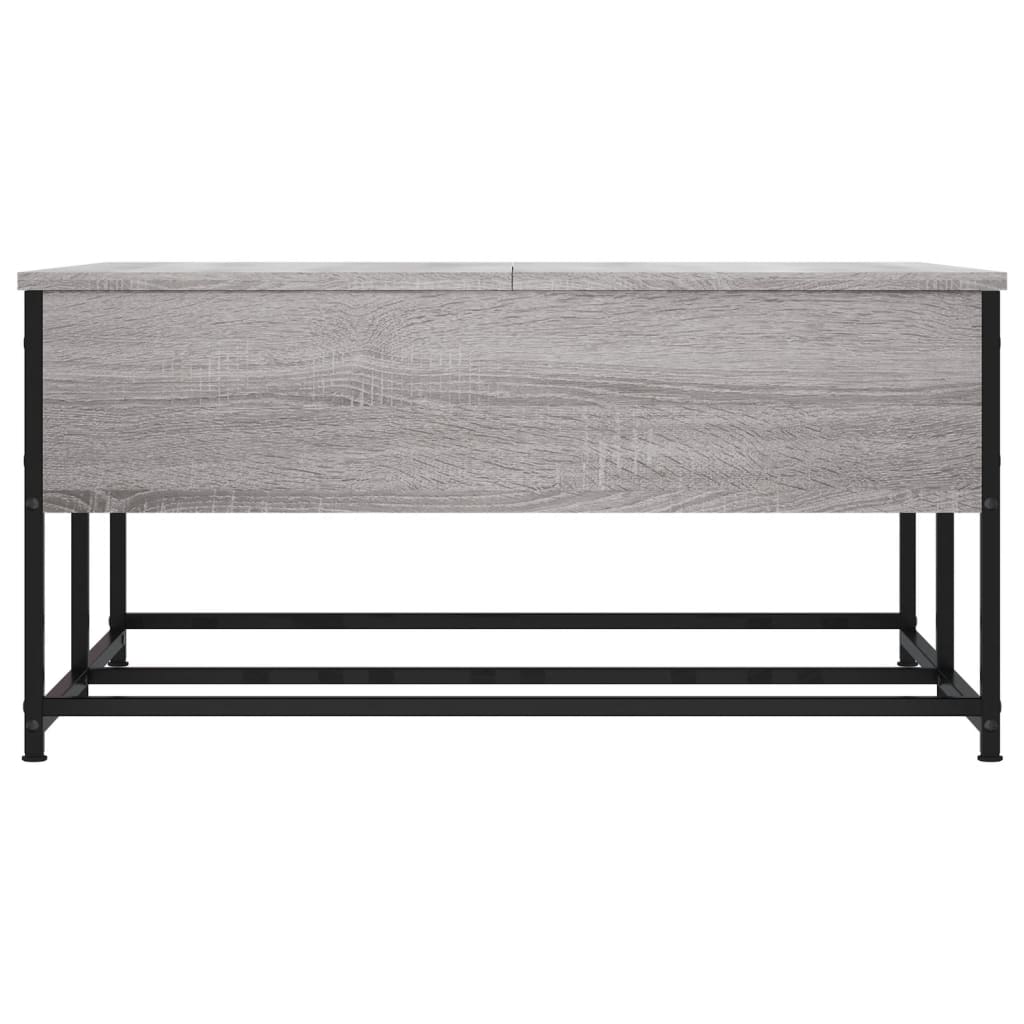 Table basse sonoma gris 80x80x40 cm bois d'ingénierie Tables basses vidaXL   