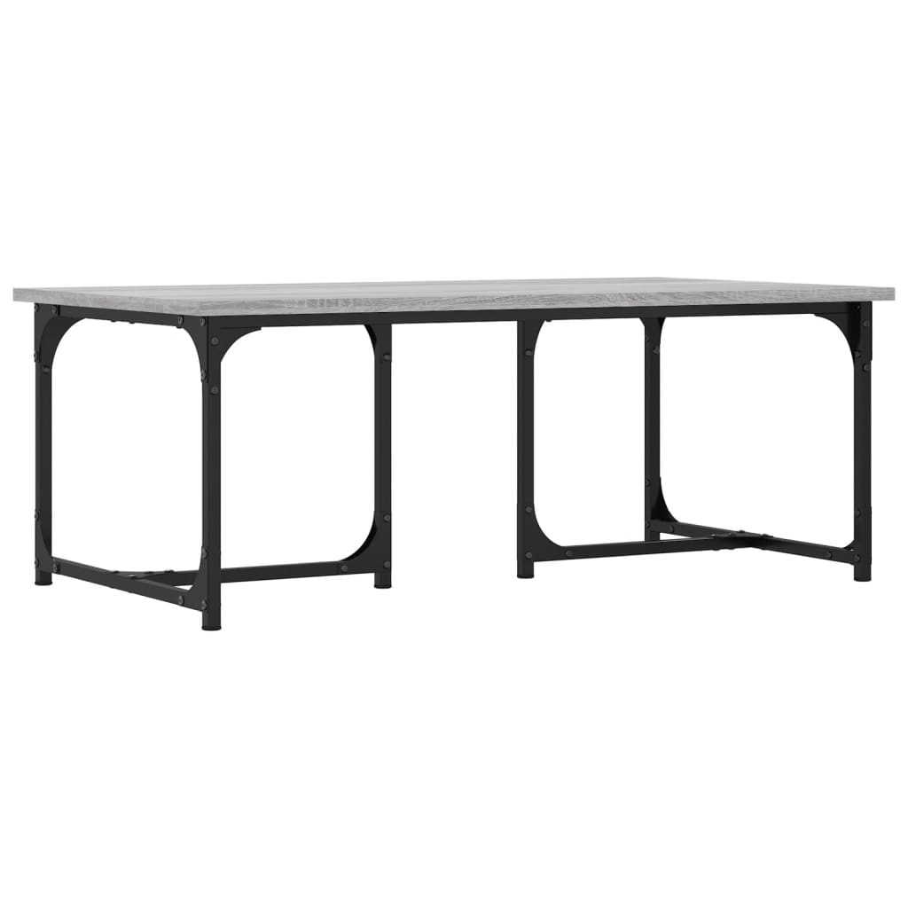 Table basse Sonoma gris 90x50x35 cm Bois d'ingénierie Tables basses vidaXL   