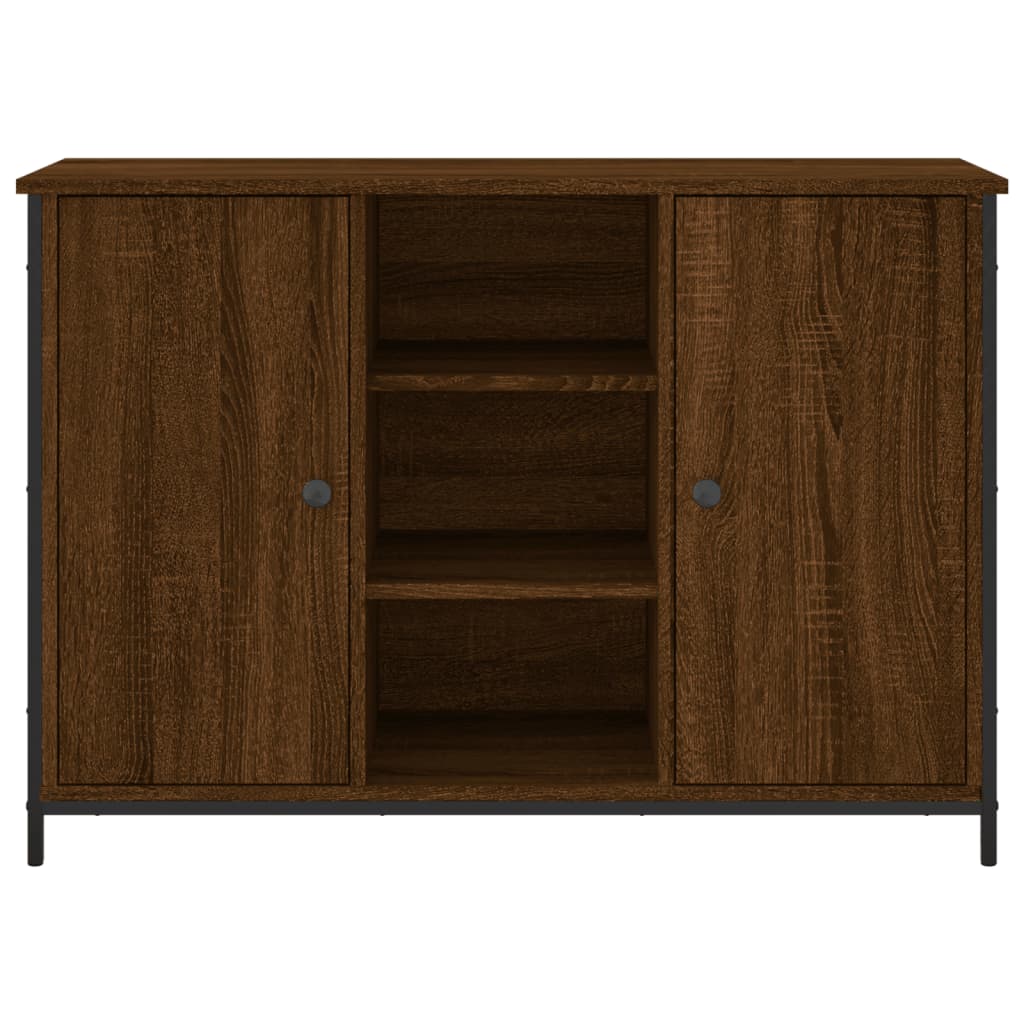 Buffet chêne marron 100x35x70 cm bois d'ingénierie Buffets & bahuts vidaXL   