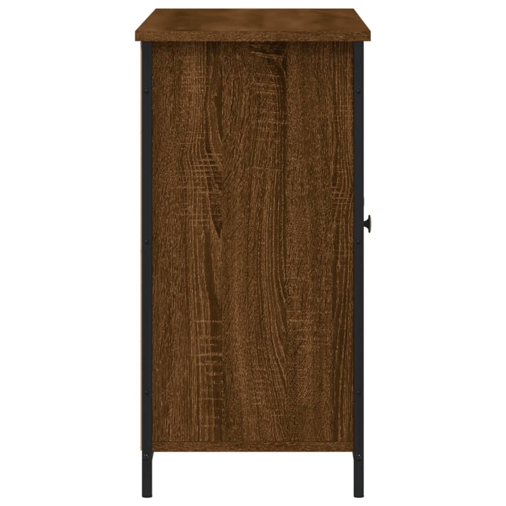 Buffet chêne marron 100x35x70 cm bois d'ingénierie Buffets & bahuts vidaXL   