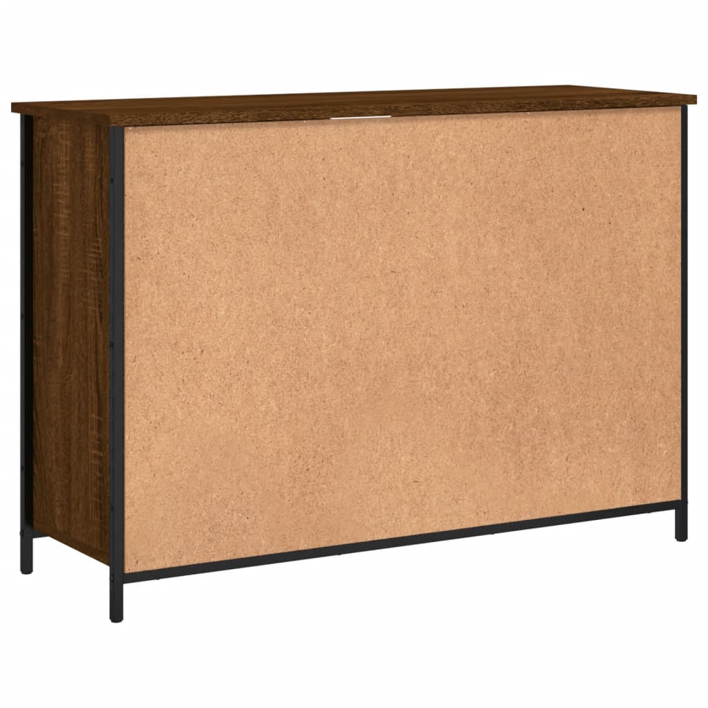 Buffet chêne marron 100x35x70 cm bois d'ingénierie Buffets & bahuts vidaXL   