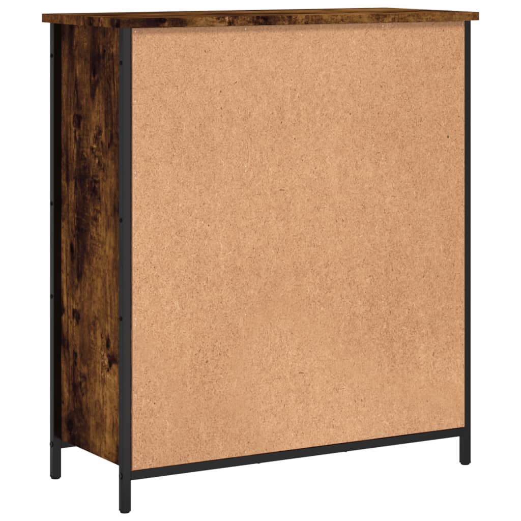 Buffet chêne fumé 70x30x80 cm bois d'ingénierie Buffets & bahuts vidaXL   