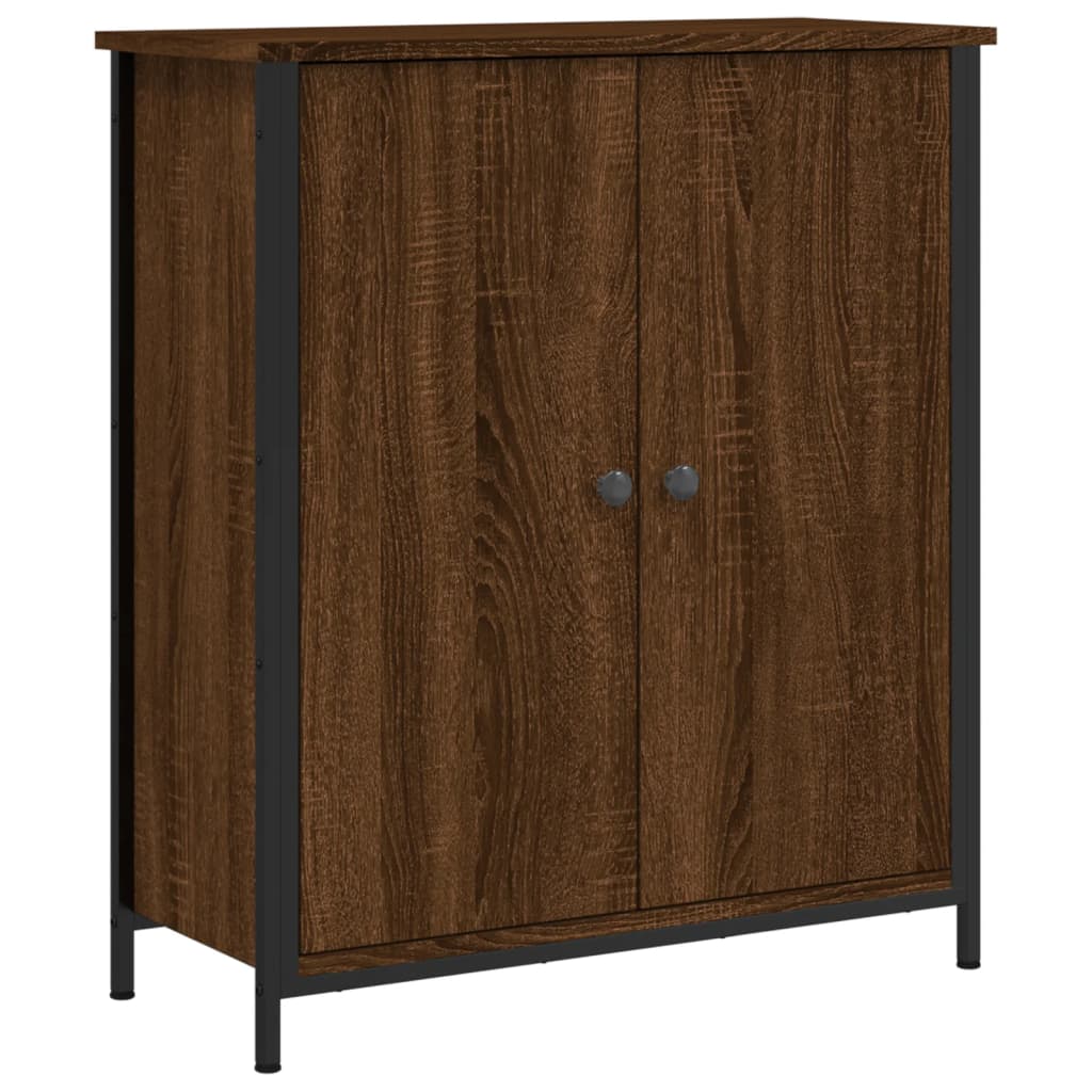 Buffet chêne marron 70x30x80 cm bois d'ingénierie Buffets & bahuts vidaXL   