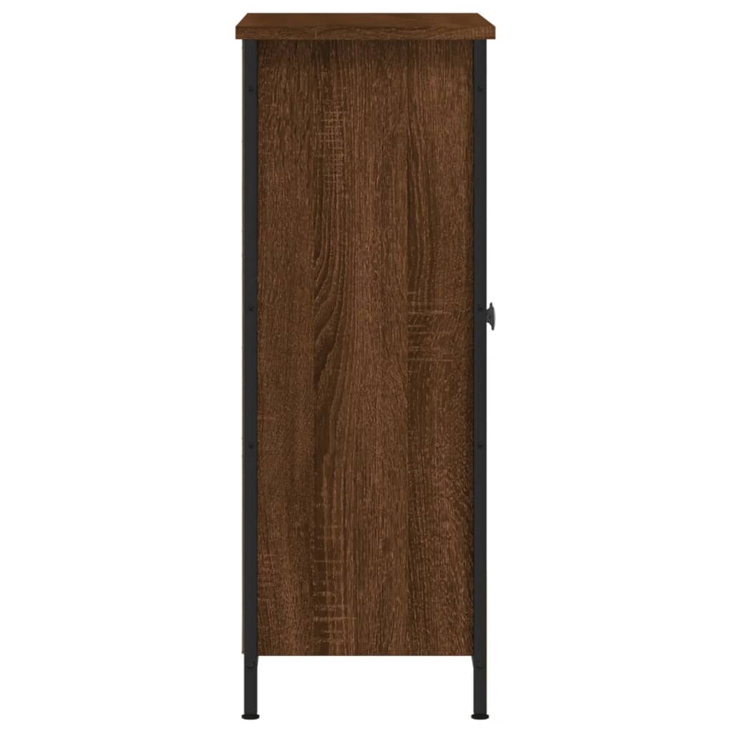 Buffet chêne marron 70x30x80 cm bois d'ingénierie Buffets & bahuts vidaXL   