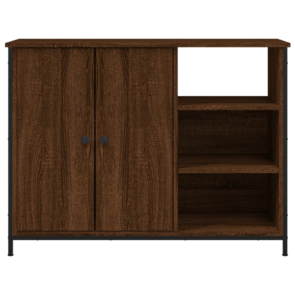 Buffet chêne marron 100x33x75 cm bois d'ingénierie Buffets & bahuts vidaXL   