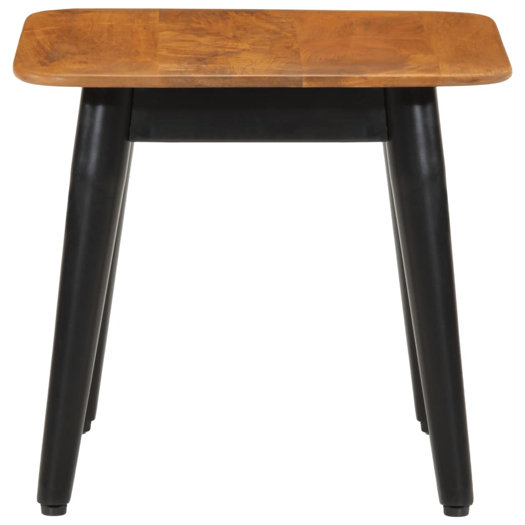 Table basse 45x45x40 cm bois de manguier solide et fer Tables basses vidaXL   