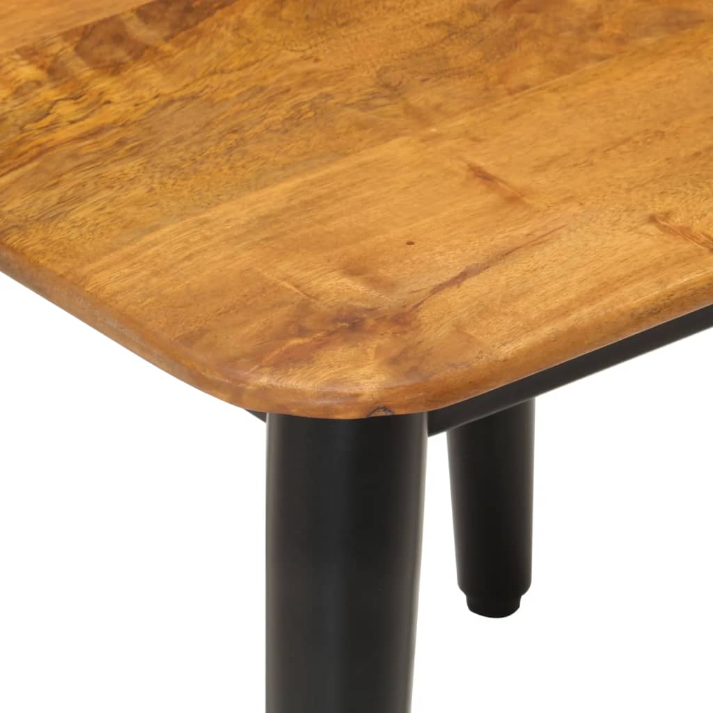 Table basse 45x45x40 cm bois de manguier solide et fer Tables basses vidaXL   