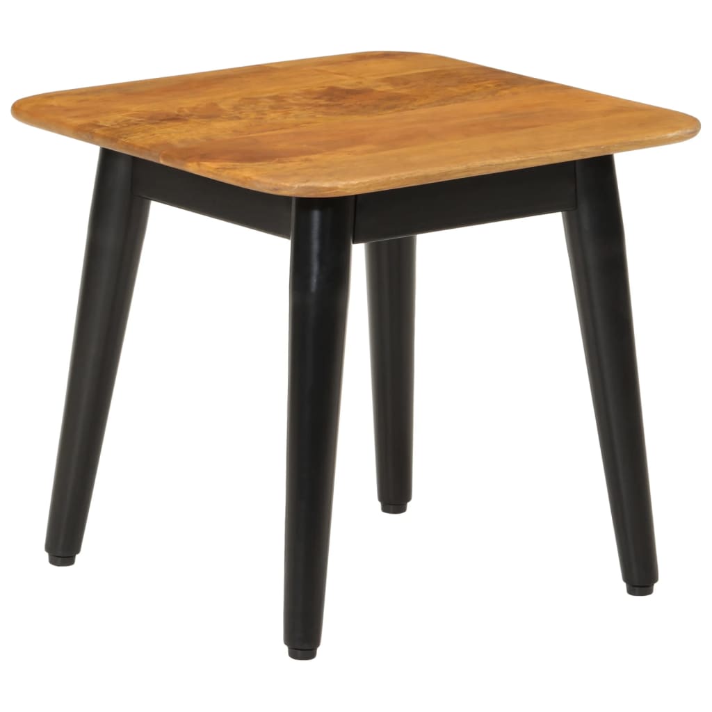 Table basse 45x45x40 cm bois de manguier solide et fer Tables basses vidaXL   