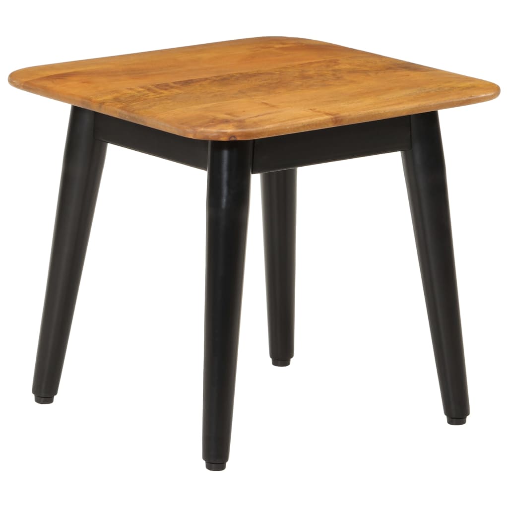 Table basse 45x45x40 cm bois de manguier solide et fer Tables basses vidaXL   