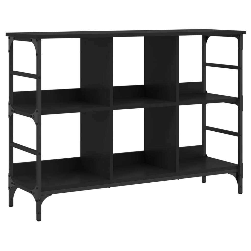 Buffet noir 102x32x73,5 cm bois d'ingénierie Buffets & bahuts vidaXL   
