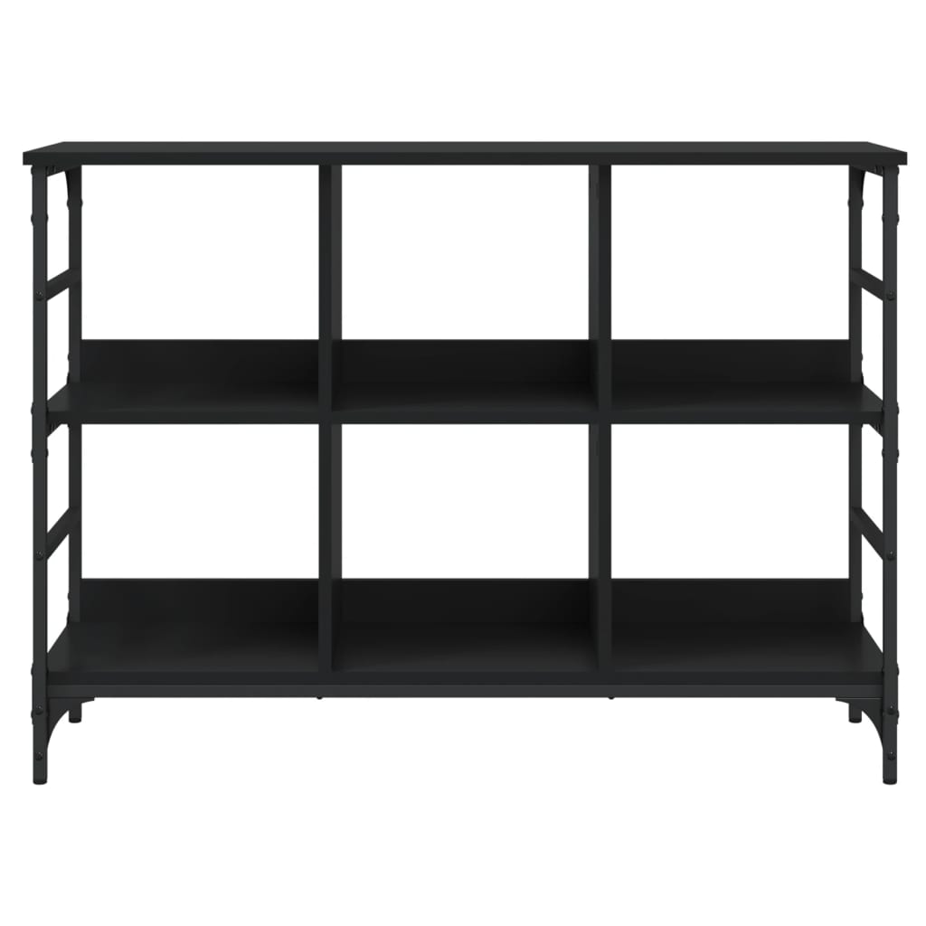 Buffet noir 102x32x73,5 cm bois d'ingénierie Buffets & bahuts vidaXL   