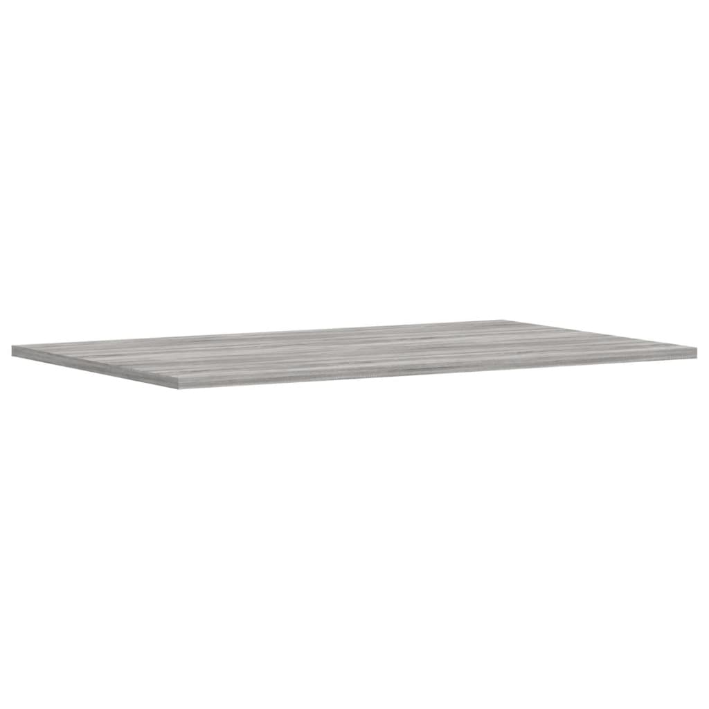 Étagères murales 4 pcs sonoma gris 80x50x1,5 cm bois ingénierie Étagères vidaXL   