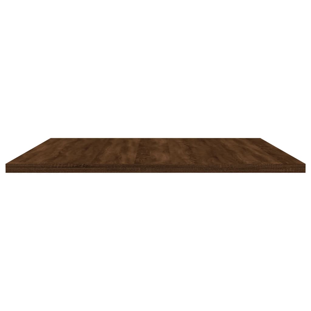 Étagères murales 4 pcs chêne marron 80x50x1,5cm bois ingénierie Étagères vidaXL   