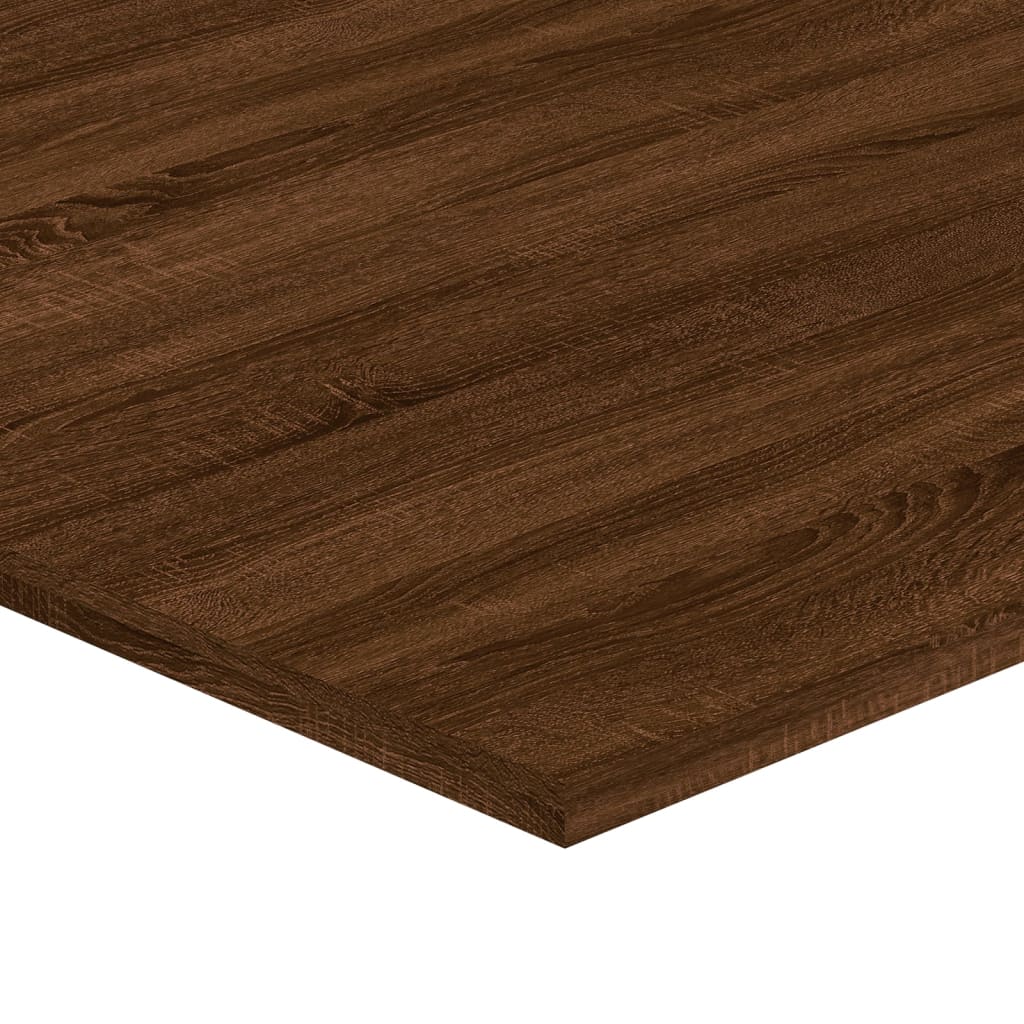Étagères murales 4pcs chêne marron 100x50x1,5cm bois ingénierie Étagères vidaXL   