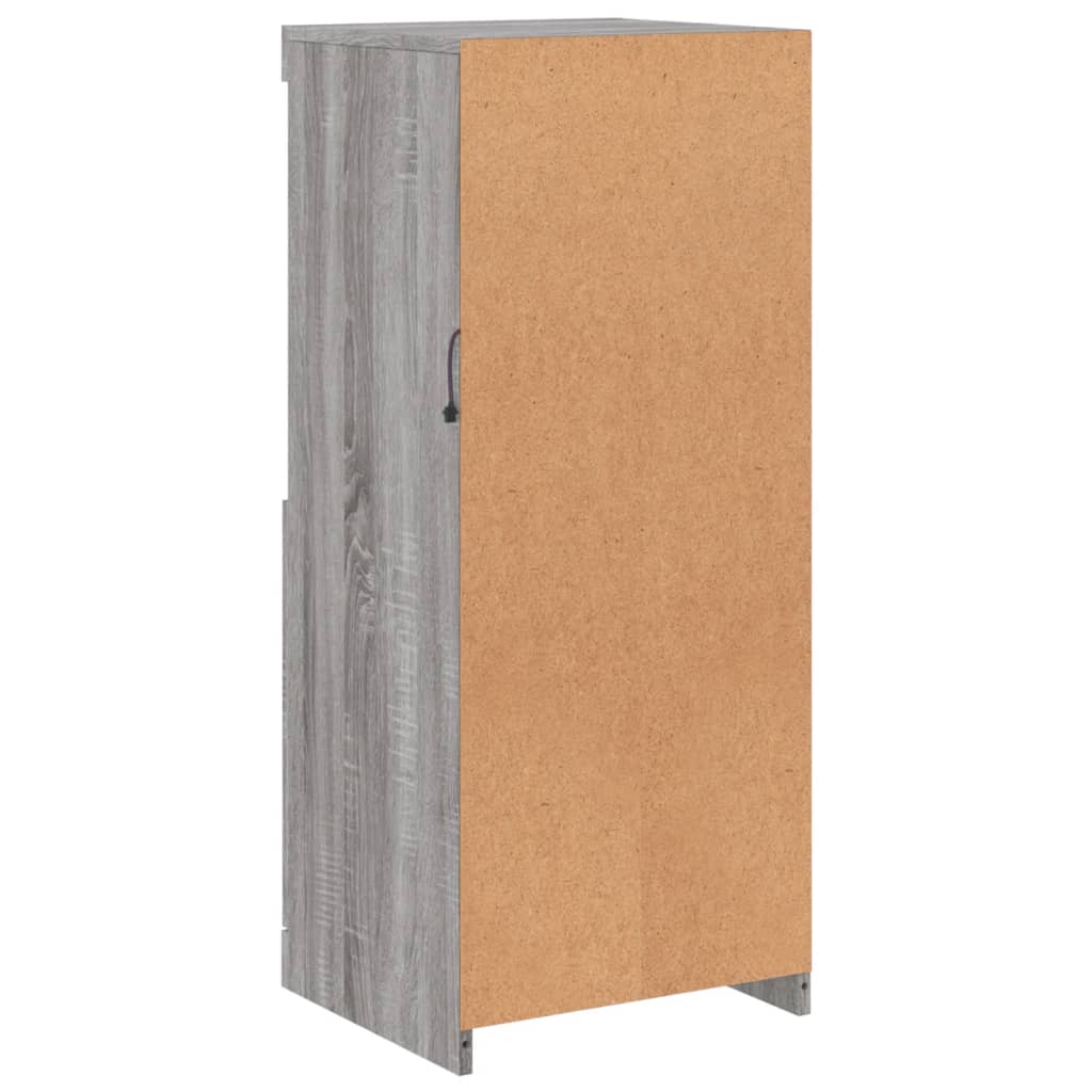Buffet avec lumières LED sonoma gris 41x37x100 cm Buffets & bahuts vidaXL   