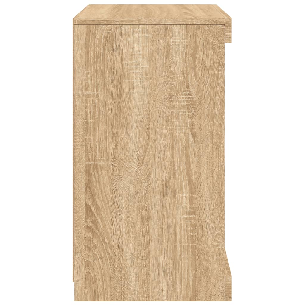 Buffet avec lumières LED chêne sonoma 41x37x67 cm Buffets & bahuts vidaXL   